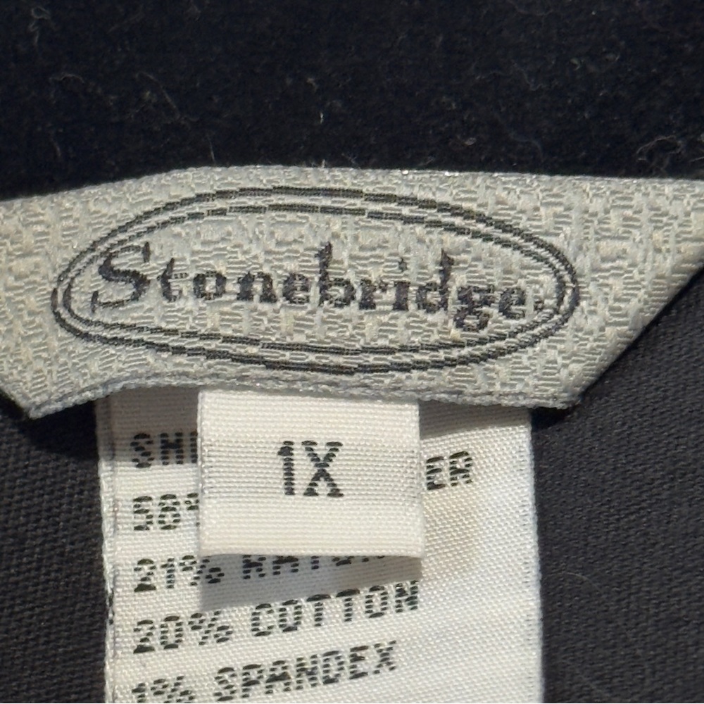 Stonebridge Patchwork Corduroy Jacket - Red Plaid… - image 5